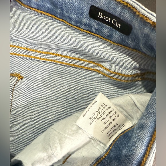 Judy Blue Light Wash Bootcut Jeans Women’s Size 3/26 Style JB82552LT Stretch - Picture 7 of 8